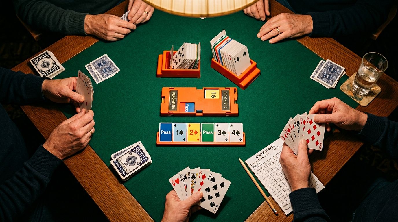 Learn when and how to bid slams in bridge. Master ace-asking, control-checking, and slam bidding conventions to reach...