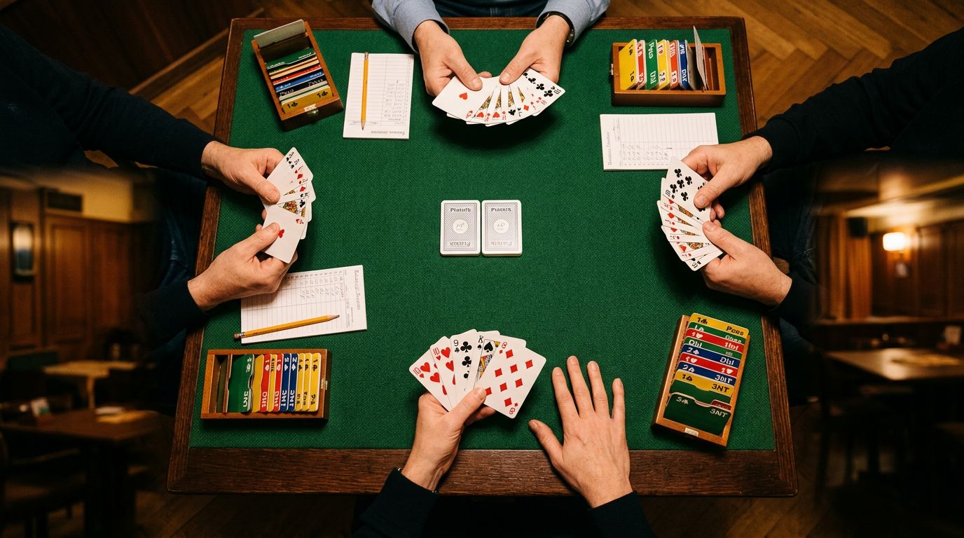 Learn competitive bidding: overcalls, doubles, cuebids, when to compete vs defend. Law of Total Tricks, vulnerability...