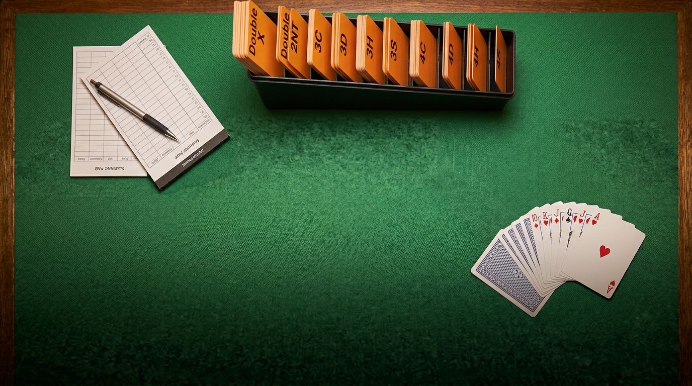 Practical guide to handling opponent preempts. When to bid, double, or pass. Clear guidelines for 2-level and 3-level...