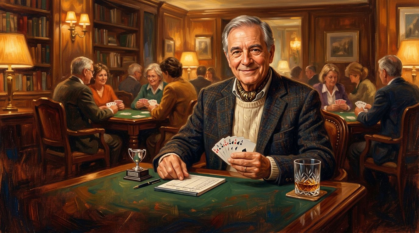 brought Brazilian bridge to the world stage with world titles, Precision System mastery, and 50+ years of championshi...