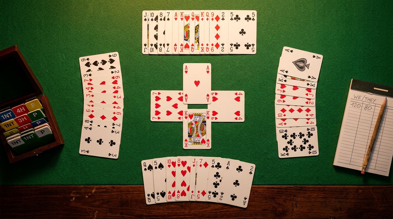 Learn when and how to hold up your stopper in notrump contracts. Master the timing of winning aces and kings to break...