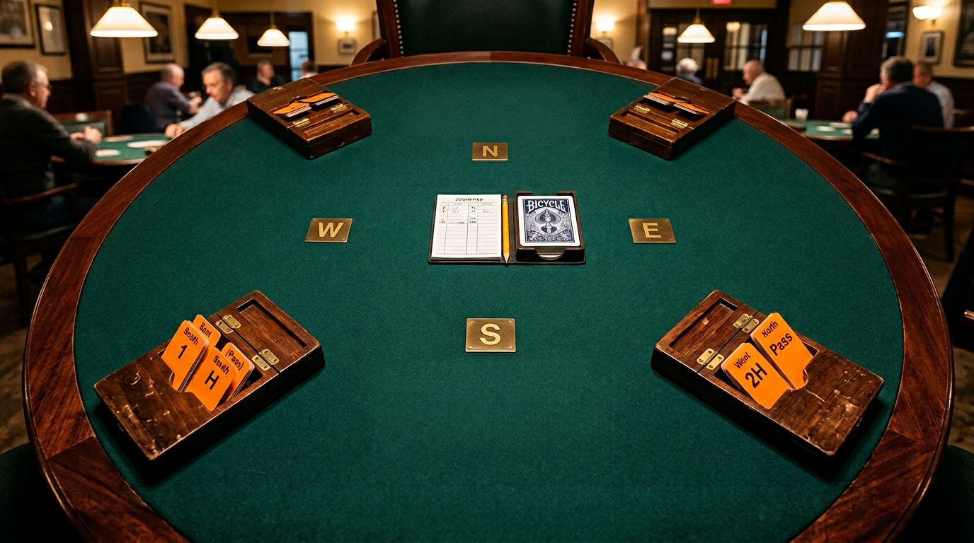 Learn Michaels: cue bid opponent's suit to show 5-5 in majors (over minors) or 5-5 in other major + minor (over major...