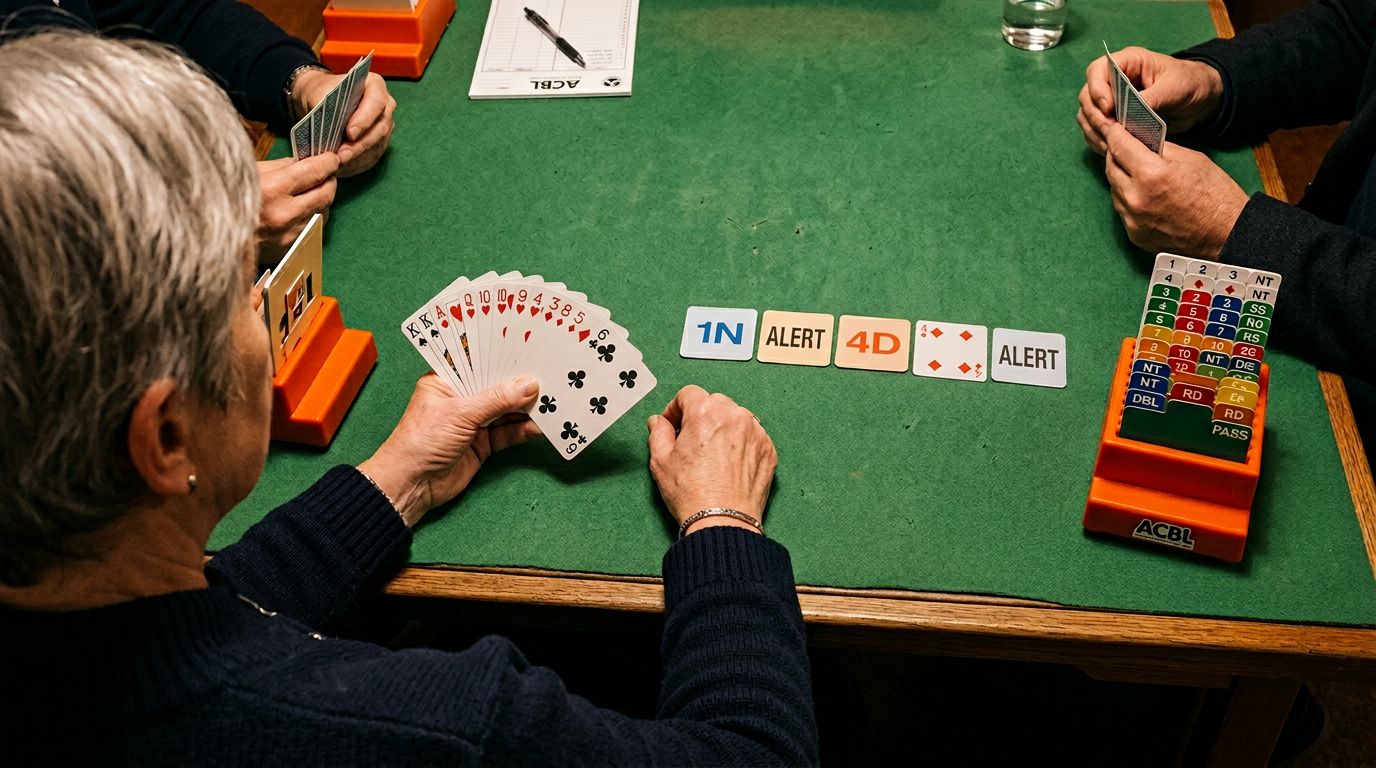 Master Texas Transfer: bid 4♦ for hearts or 4♥ for spades after 1NT with 6+ card major. Learn when to use Texas vs Ja...