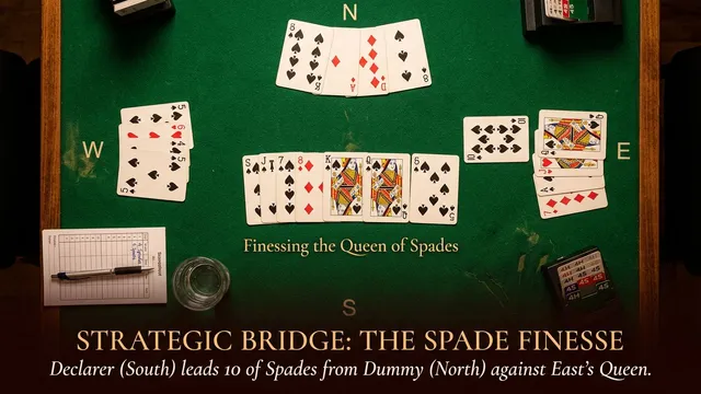 Learn when and how to establish long suits in bridge. Master timing decisions, entry management, and transportation p...