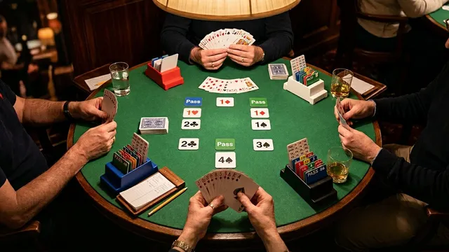 Learn how to use bridge game tries effectively after finding a major suit fit. Master help-suit, short-suit, and long...