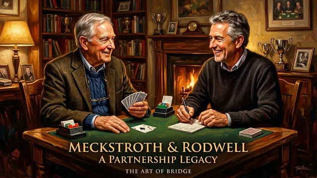 Jeff Meckstroth and Eric Rodwell have played together since 1978, won 15+ world championships, revolutionized bidding...