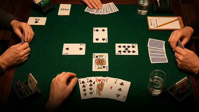 Master the principle of restricted choice in bridge - learn when to finesse for the queen after one honor drops, with...