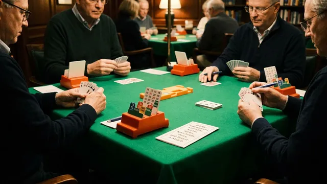 Compare bridge tournament formats from club games to nationals. Learn Swiss teams, knockout matches, pair games, boar...