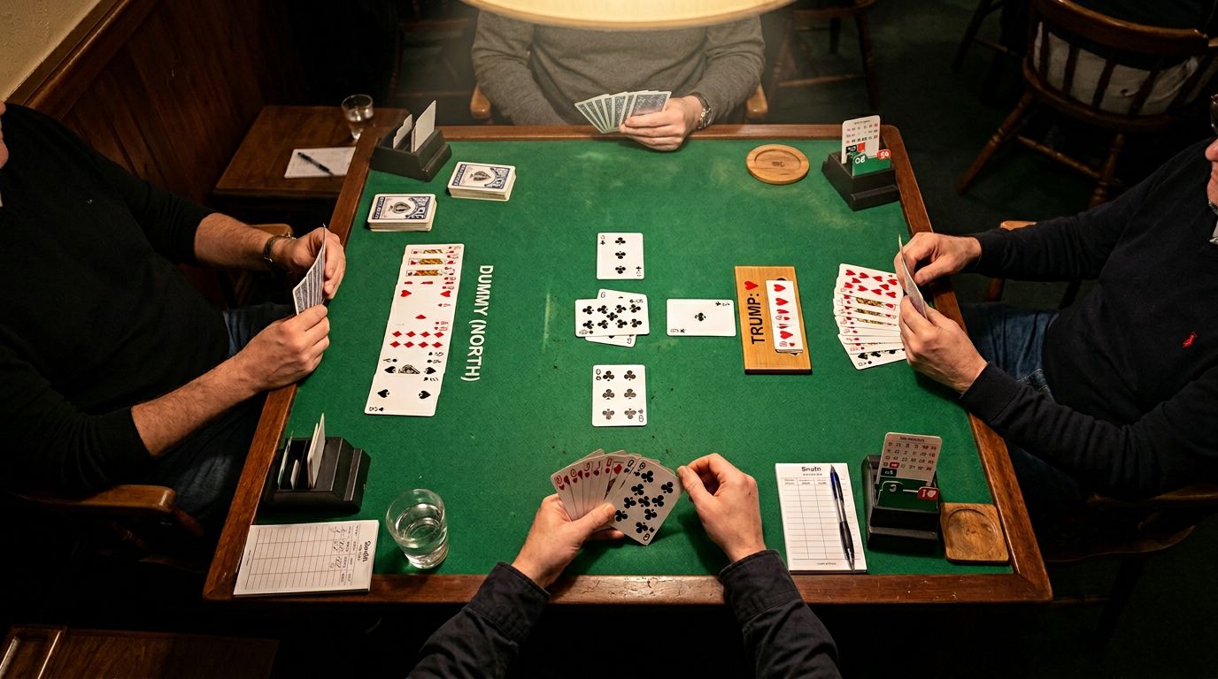 Master the art of bridge trump promotion to create extra trump tricks from thin air. Learn uppercut plays, forcing ta...