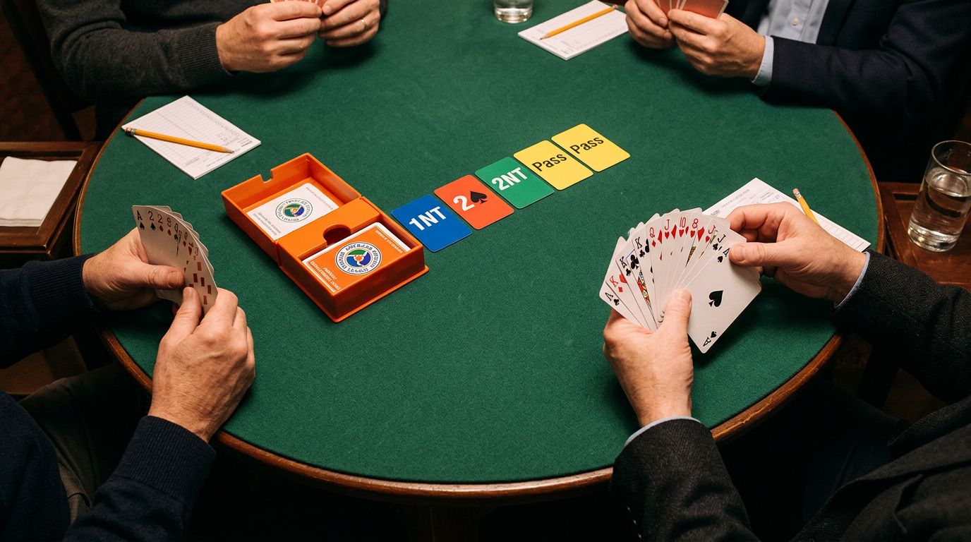 Learn weak two bids: 6-card suit, 5-10 HCP, preemptive opening at the 2-level. Requirements, responses (RONF), and wh...